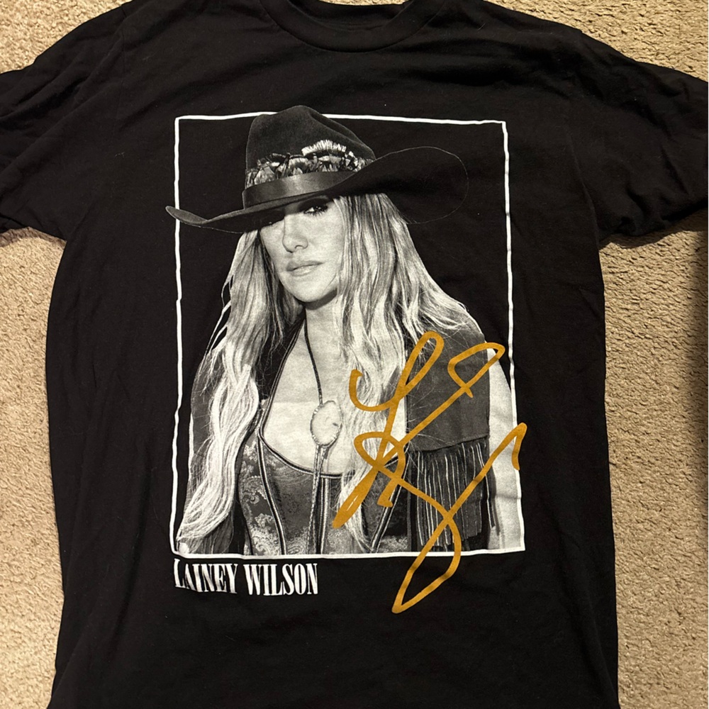 Harley-Davidson Black Graphic Tee with Gold Script